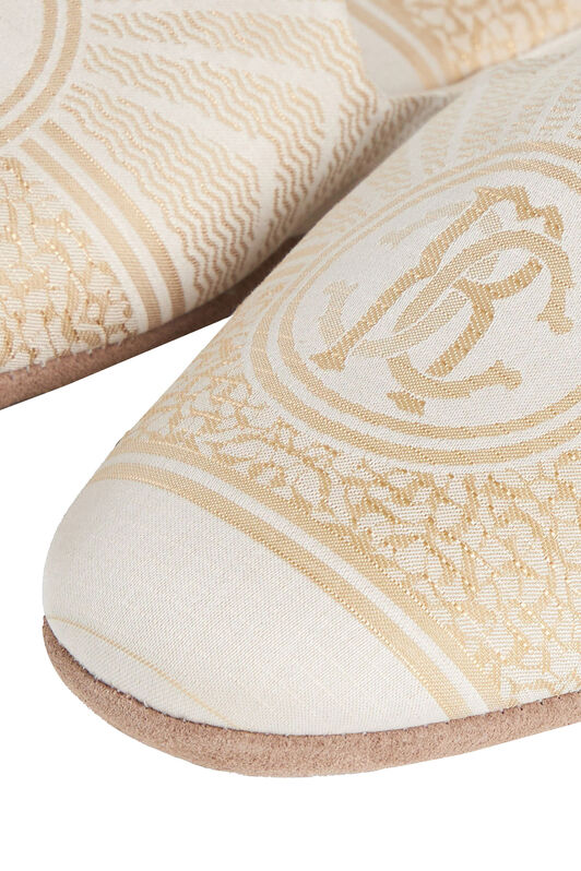HO ROYAL, PANTOFOLE Oro PM0006-PM712