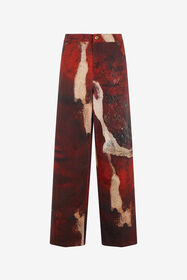 ${brand} Rote Jeans Aus Denim Mit Maltinto-Effekt ${colorDescription} ${masterID}