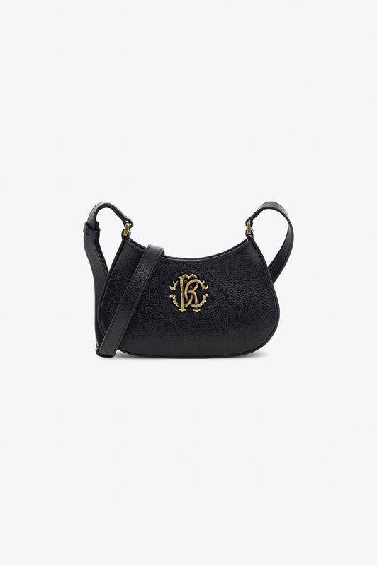RC Shoulder Bag with RC Monogram Black OOB00F-PZA12
