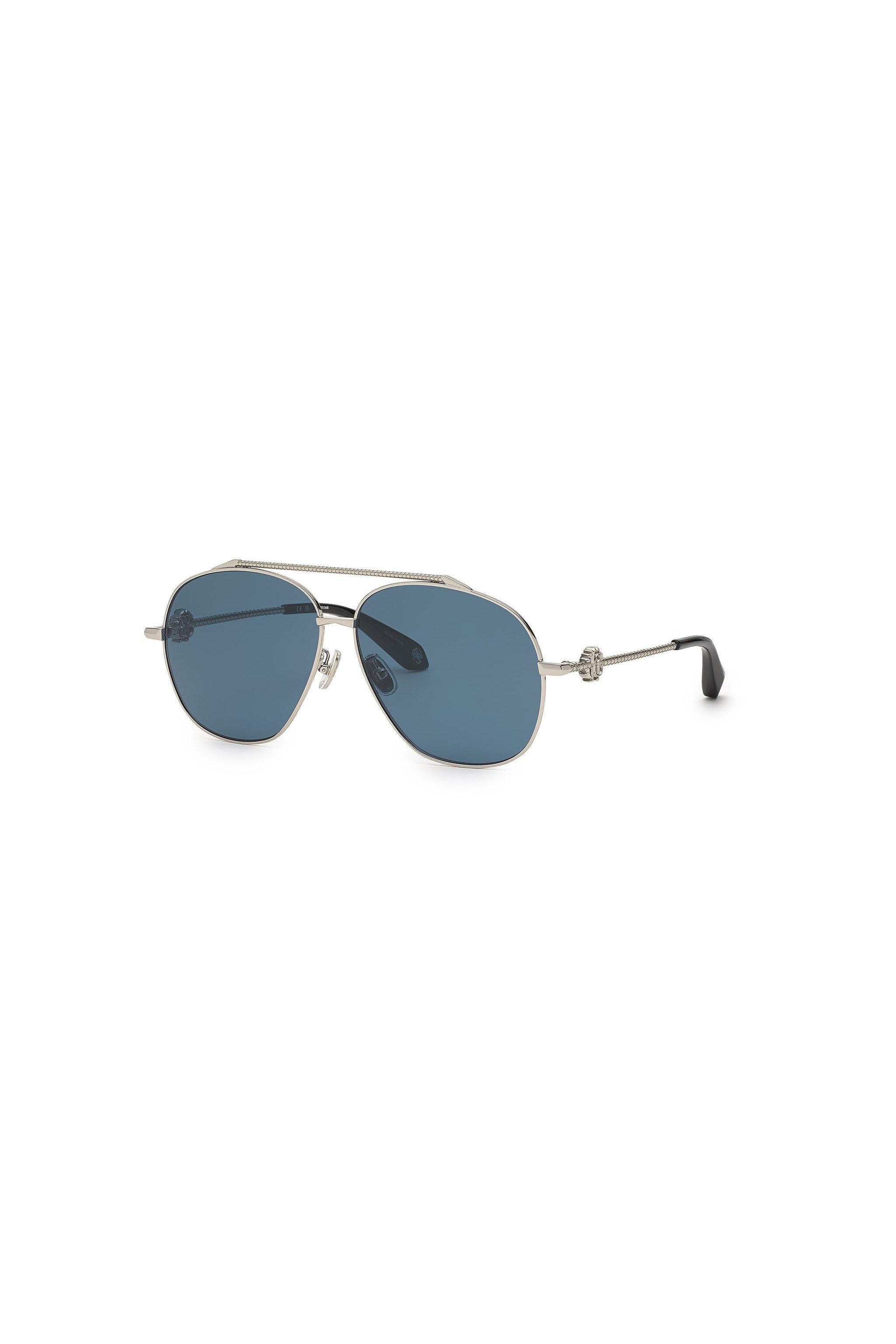RC Occhiale da sole Roberto Cavalli Monogram Collection SHINY FULL PALLADIUM PD1340-PD206