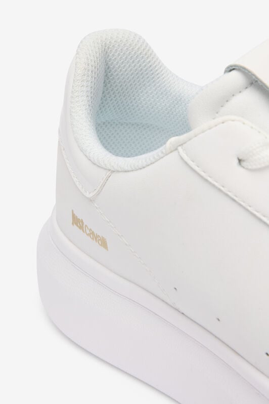 JC Sneakers In Pelle Bianca WHITE VFS053-VF511