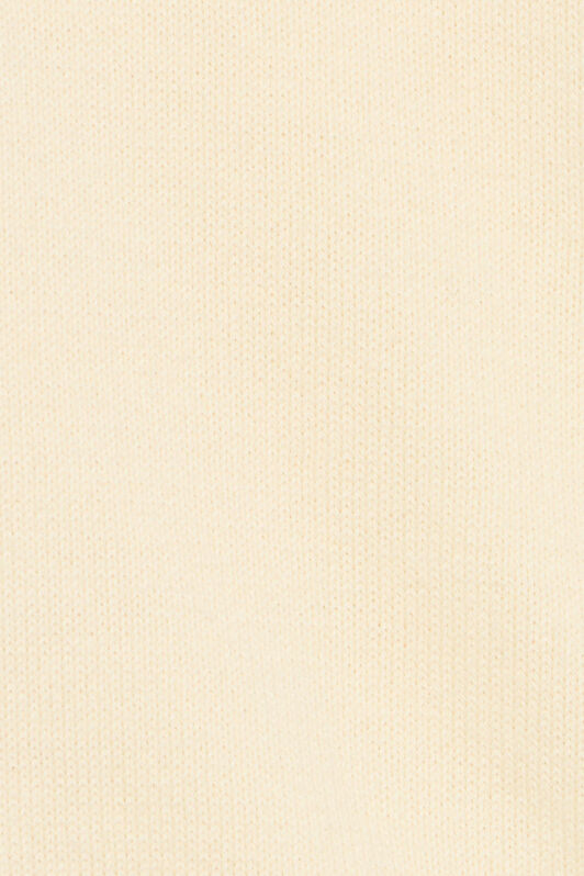 JU Cardigan Jaune Clair Avec Monogram RC MILKY WHITE UJM60B-MG001