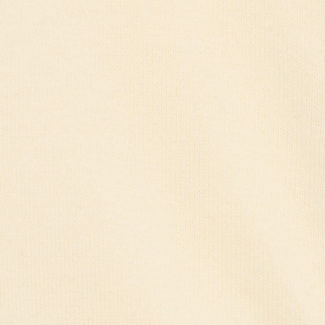 JU Cardigan Jaune Clair Avec Monogram RC MILKY WHITE UJM60B-MG001