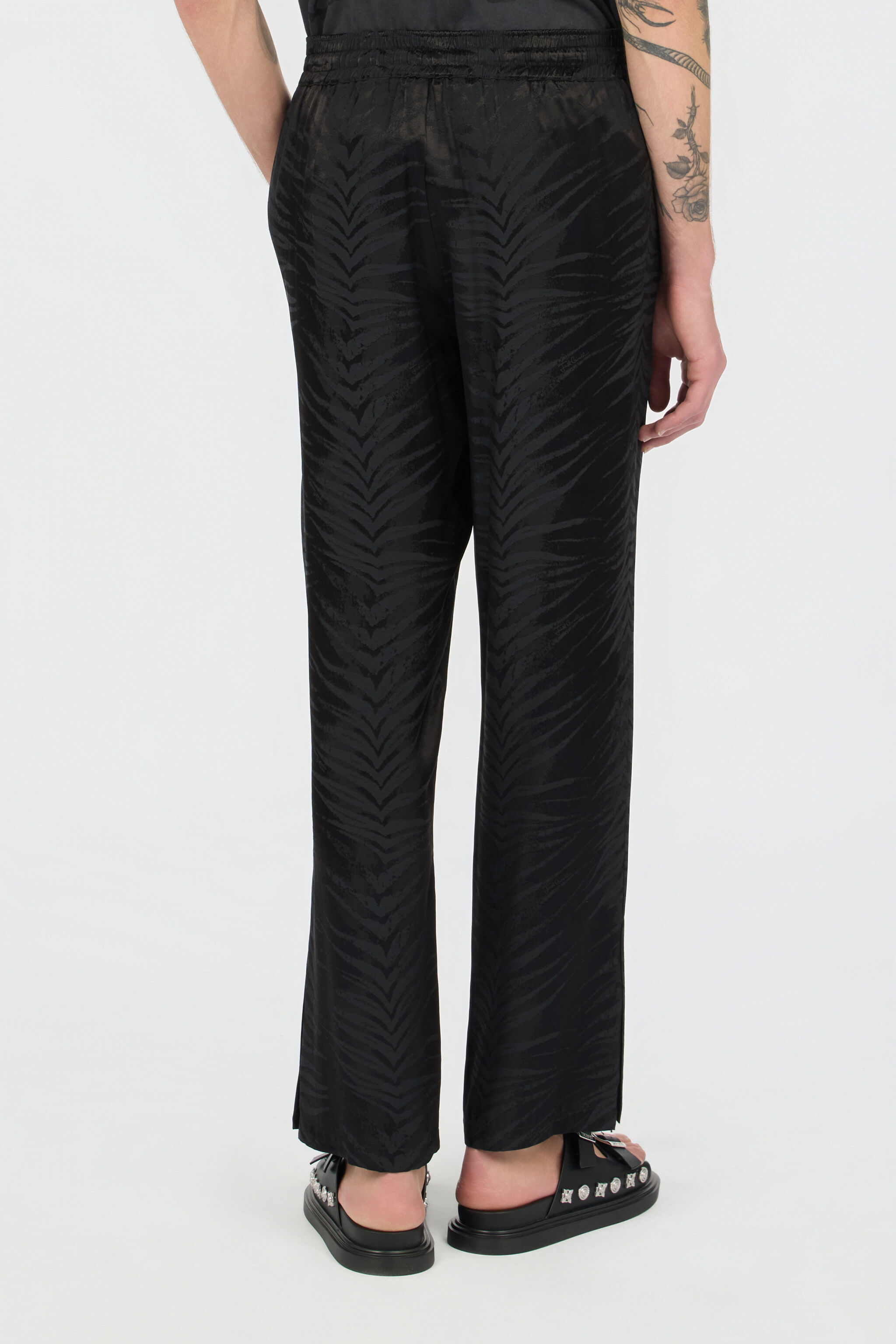 JC Pantalon Noir BLACK WFT005-WF006