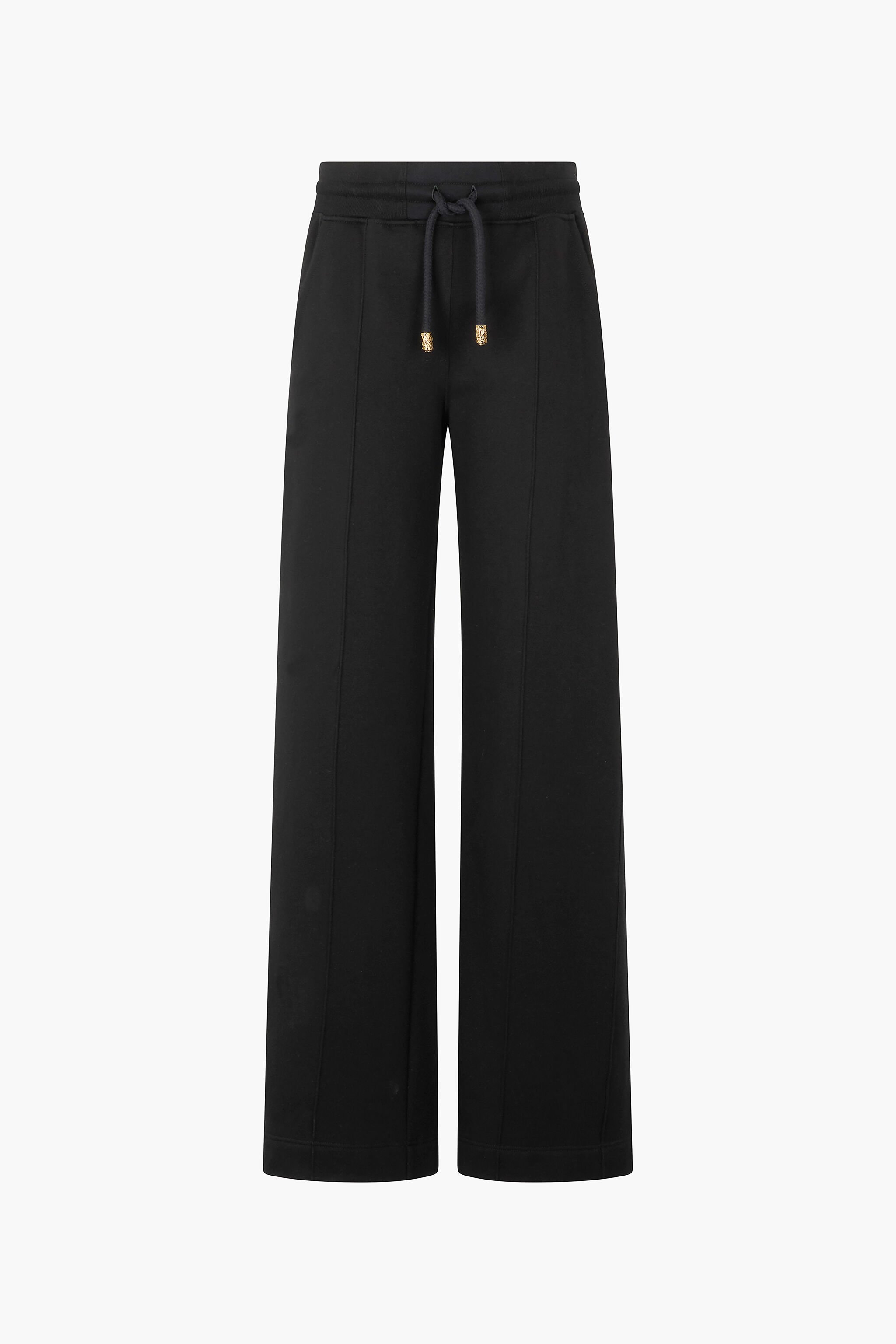 RC Sporty Pants with Center Stitch Noir VQT20B-CF057