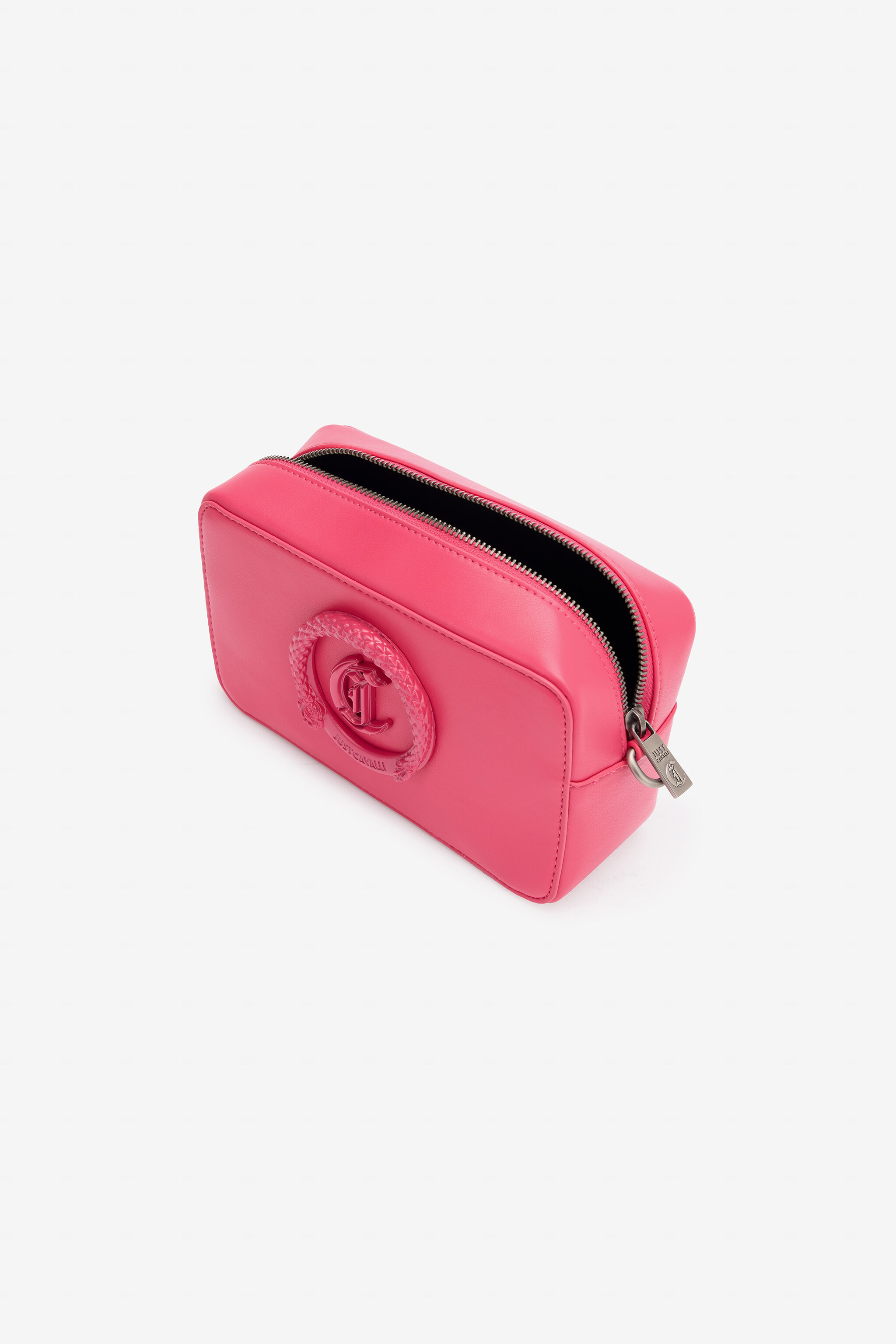 JC Bag With Snake And JC Monogram Fuchsia SFB260-SF758