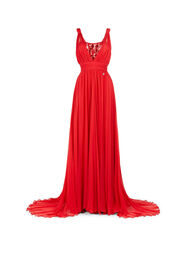 ${brand} Bead-Embellished Silk Maxi Dress ${colorDescription} ${masterID}