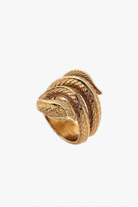 RC Snake Ring Gold TKG784-AM001