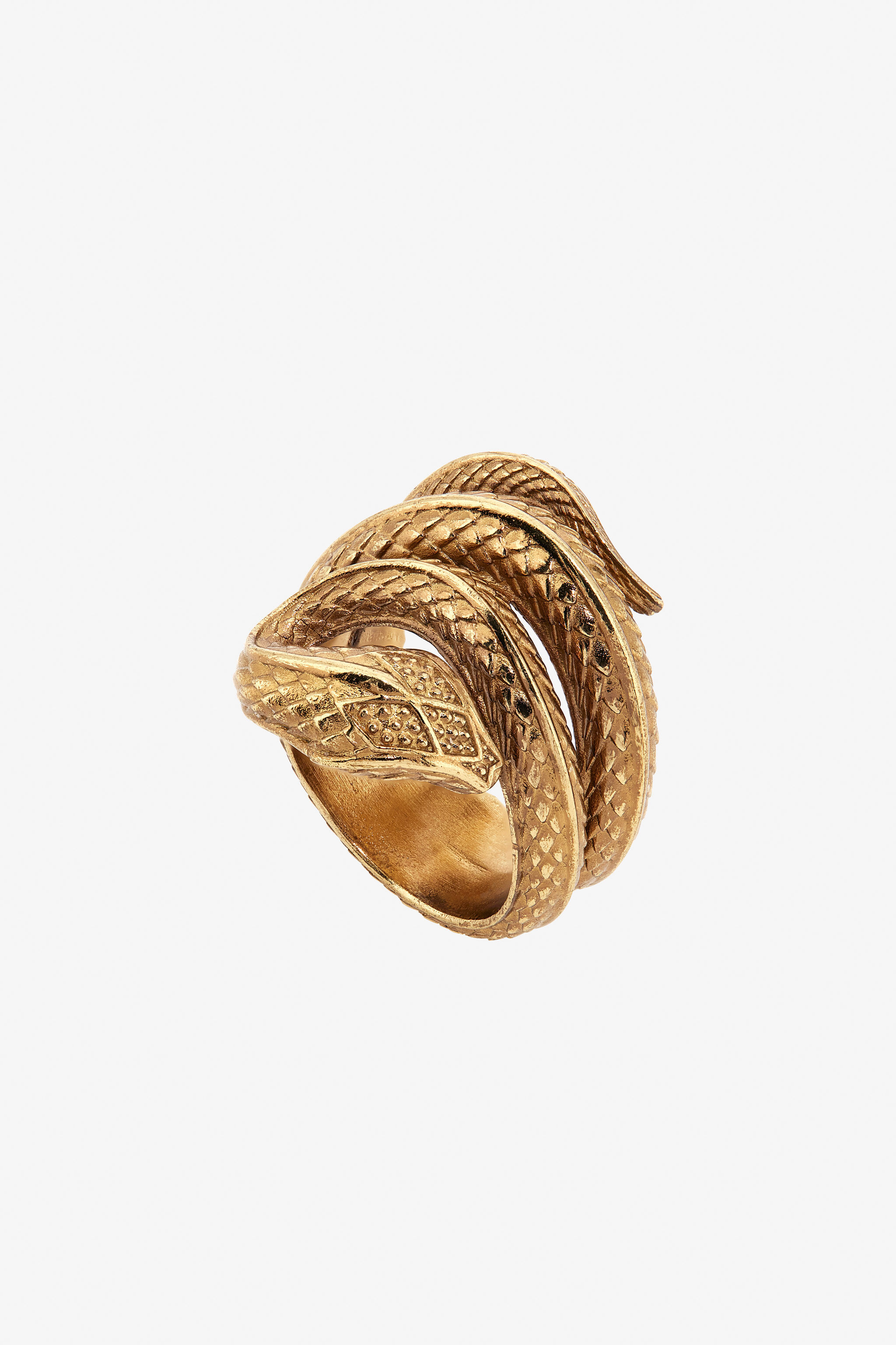 RC Snake Ring Gold TKG784-AM001
