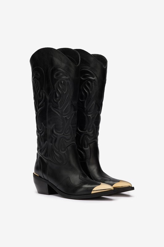 JC Stivali Texani Neri BLACK VFS113-VF641