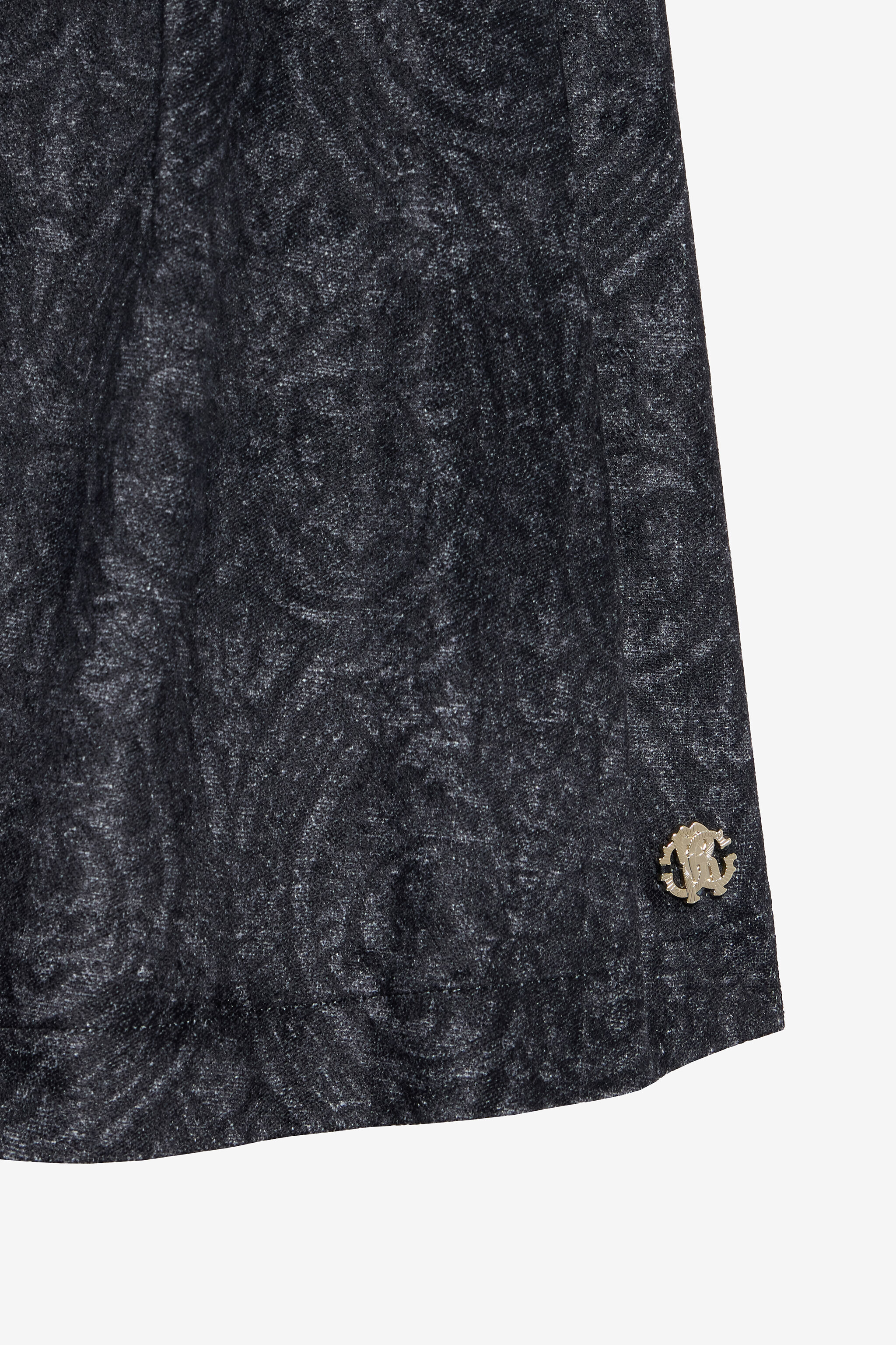 JU Abito Nero Con Stampa Floreale BLACK VJT10F-3RP29