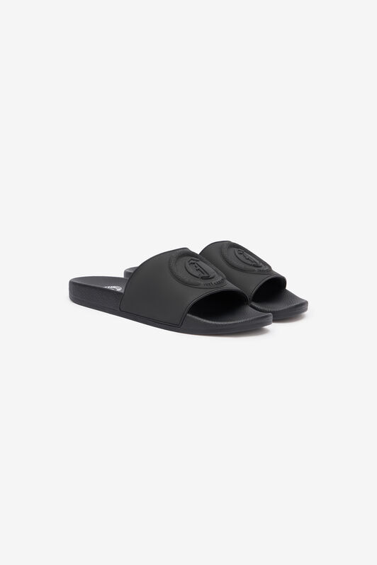 JC Mules À Logo Noir UFS028-UF303