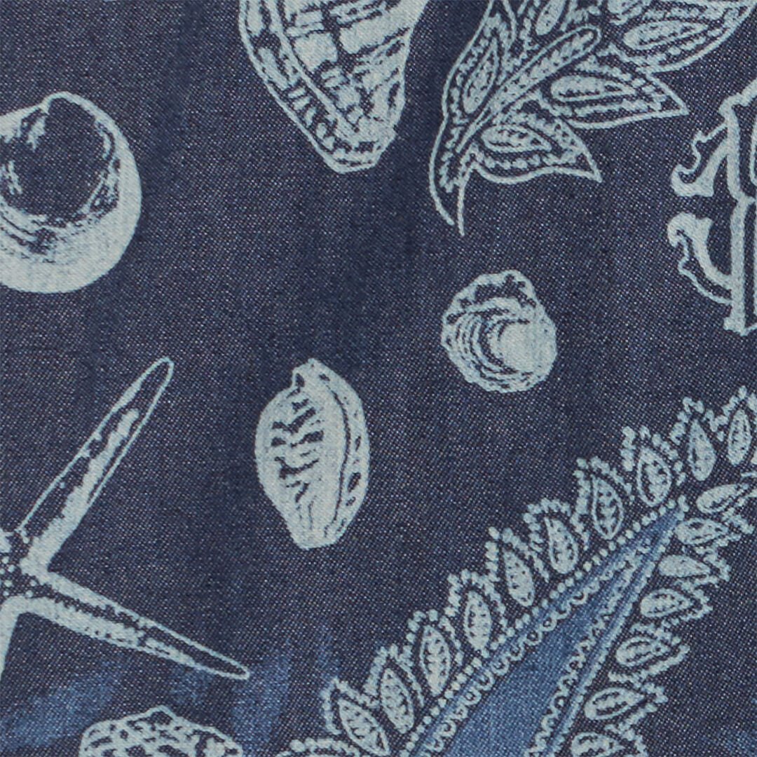 JU Minigonna Con Stampa Marina Blu scuro UJJ300-DYO39