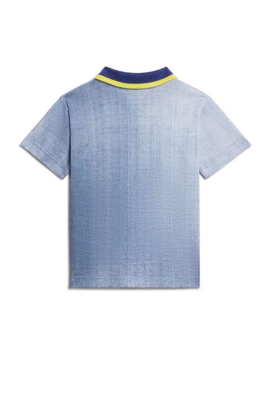 JU Denim effect polo shirt JU Denim effect polo shirt DENIM IJT686-XKQ70