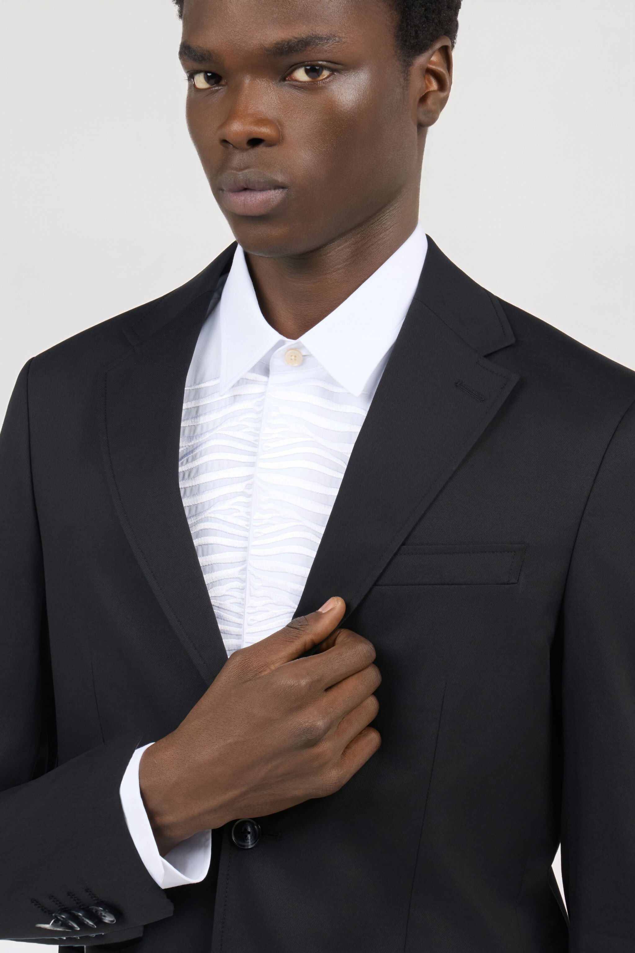 RC Black Cotton Suit BLACK SOT40A-LG026