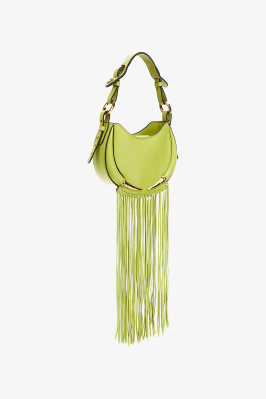 RC Borsa Fang Bag con frange Verde chiaro SWB020-PZ078