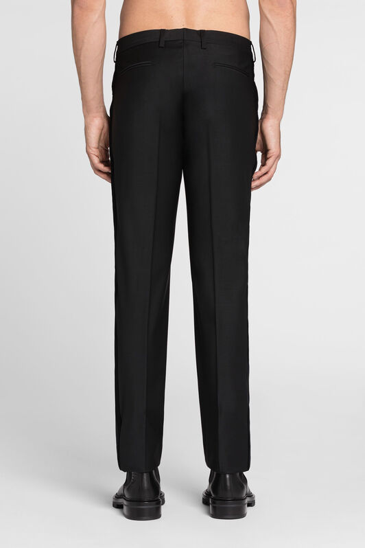 RC Skinny tailored wool trousers Black QRT218-GA066