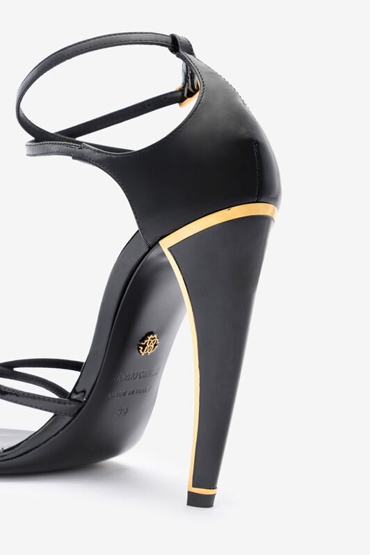 RC Heeled sandals with Fang heel RC Heeled sandals with Fang heel Black TWS004-PZV00