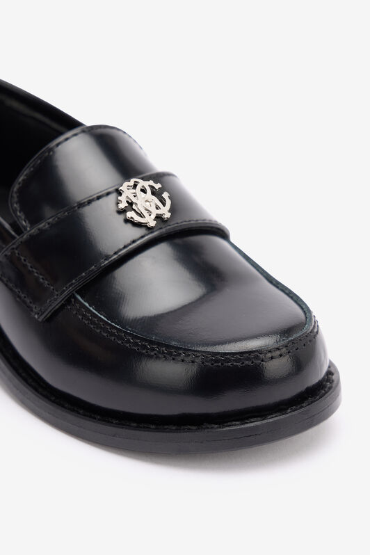 JU Mocassini Con Monogram RC BLACK TJS03O-PZJ02