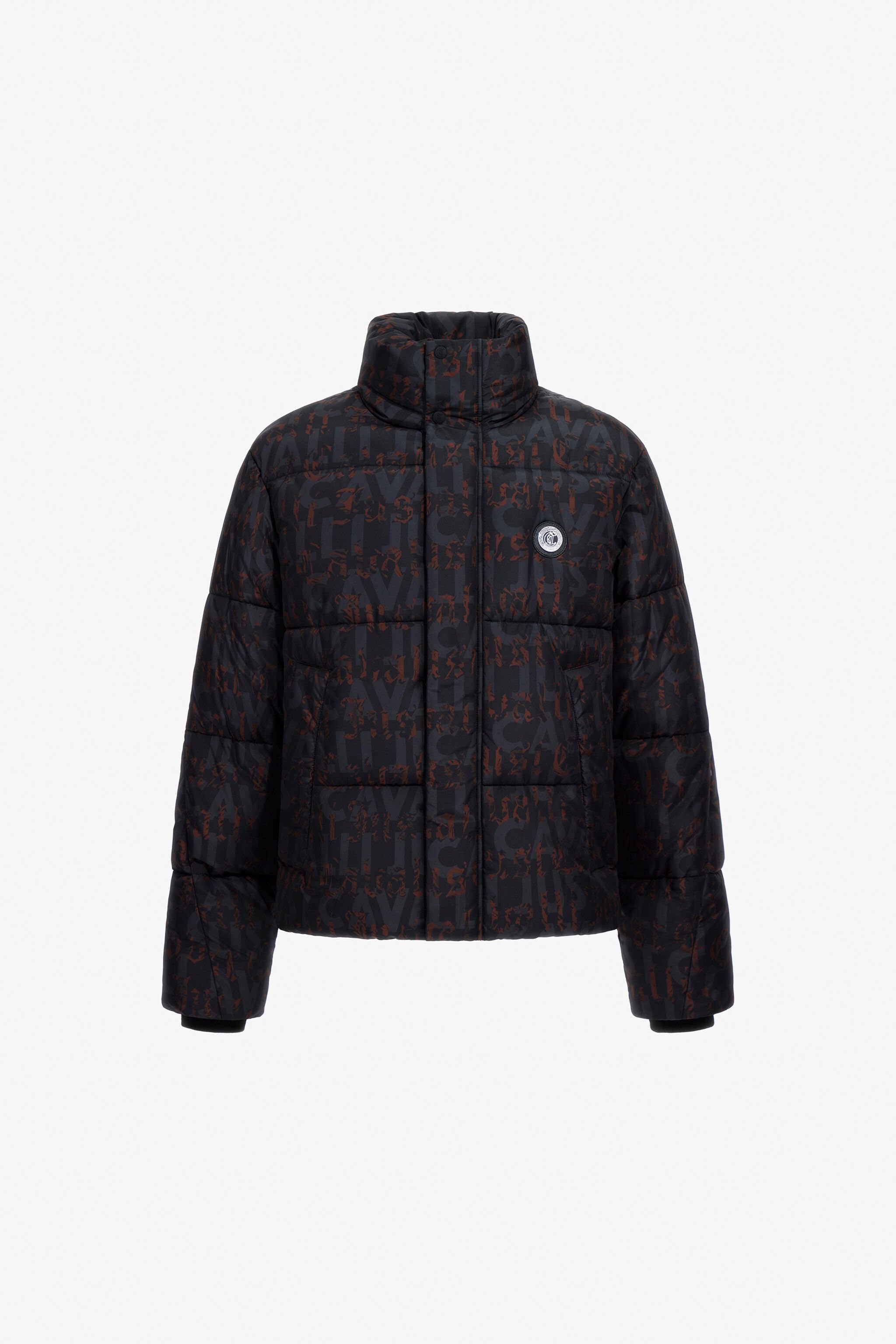 JC Just Cavalli Down Jacket Black TFT068-TF092