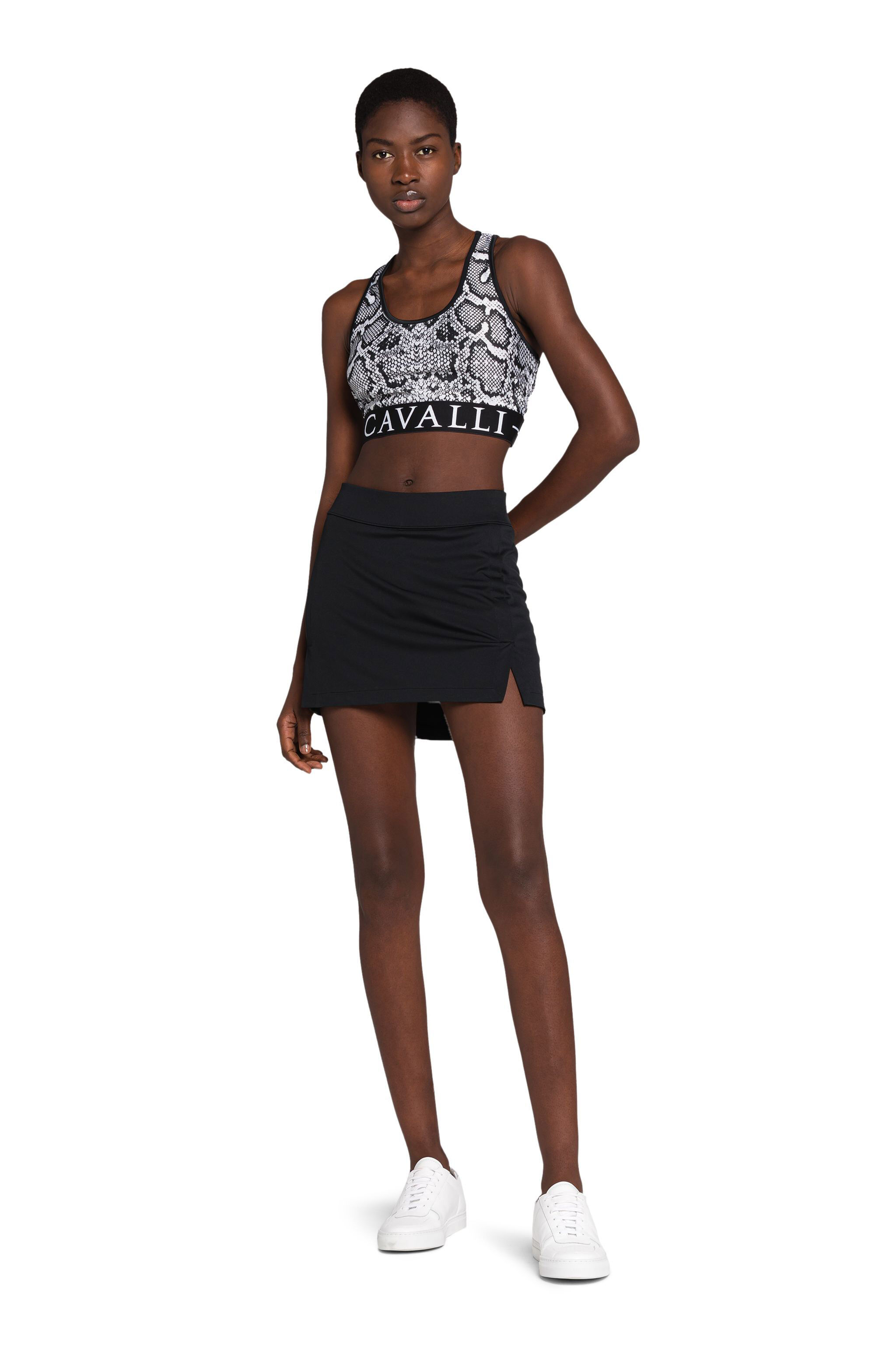 RC Python-Print Crop Top White IST60A-LNE11