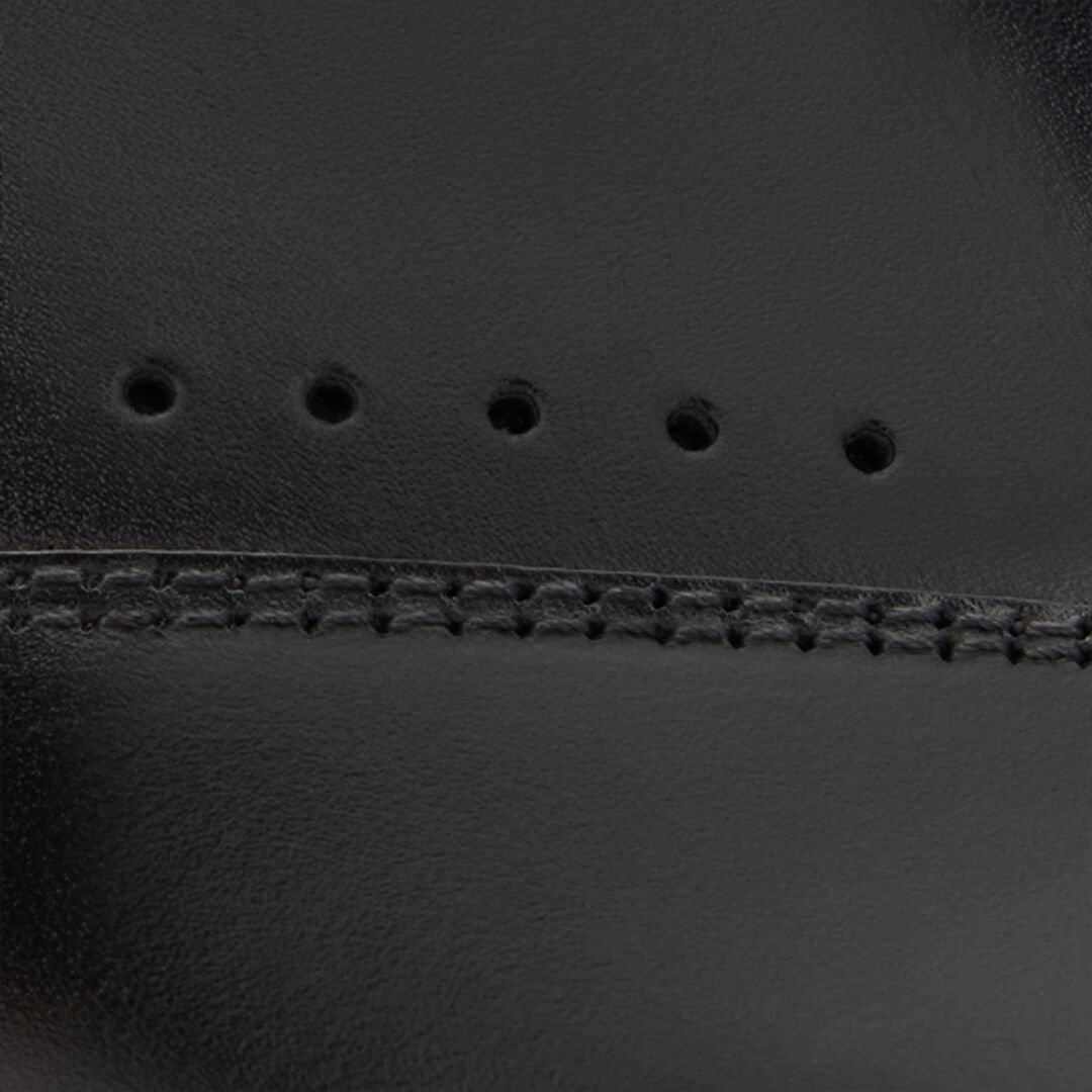 RC Black Leather Laced-Up Shoes BLACK QOS00G-PZ056