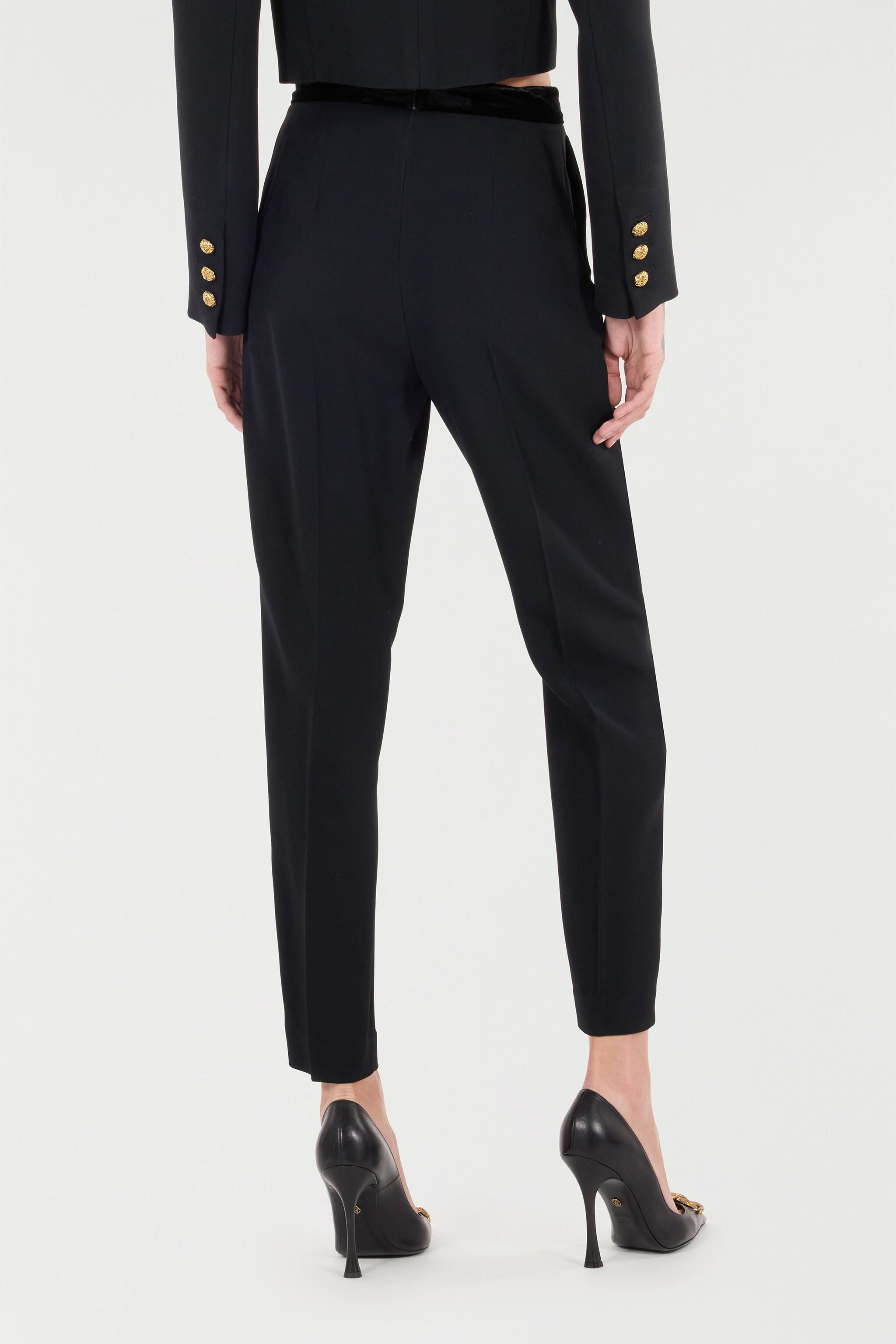 RC Ankle-Length Pants Black UKT203-KU013