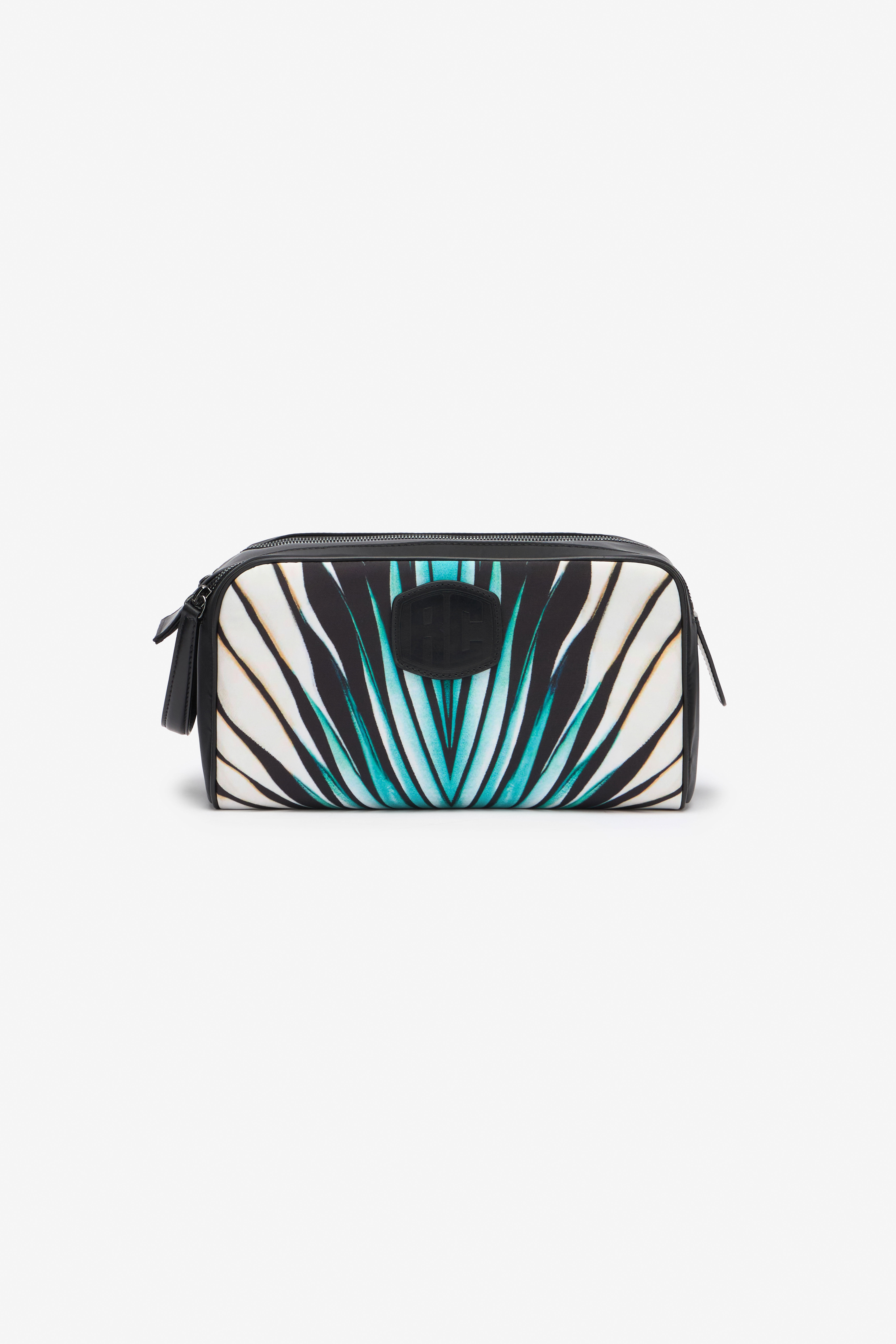 RC Kosmetiktasche Mit Ray Of Sea-Print PRINT ROS BLACK VRA001-PZY02