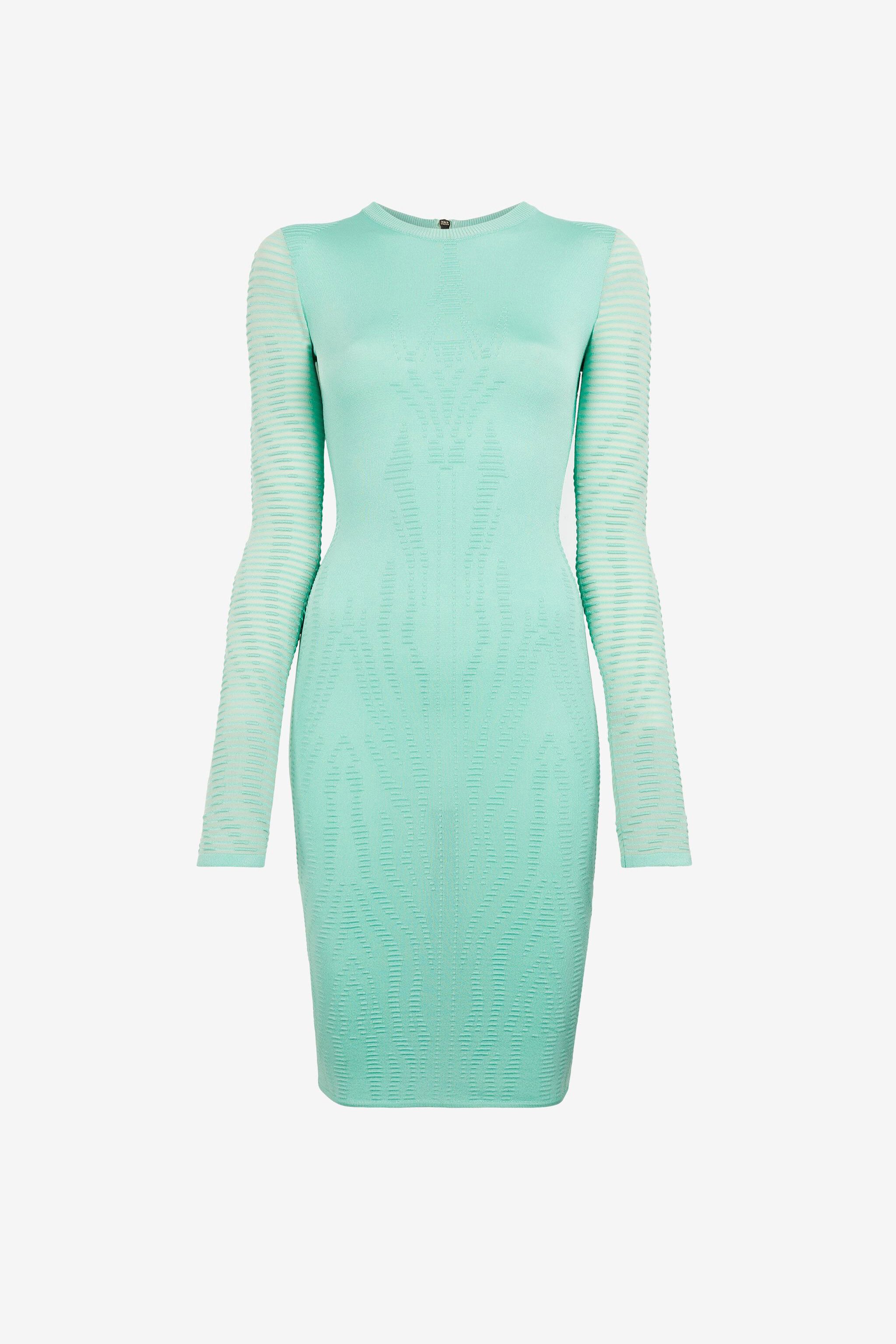 RC Besticktes Kleid Hellblau OKM107-MI001