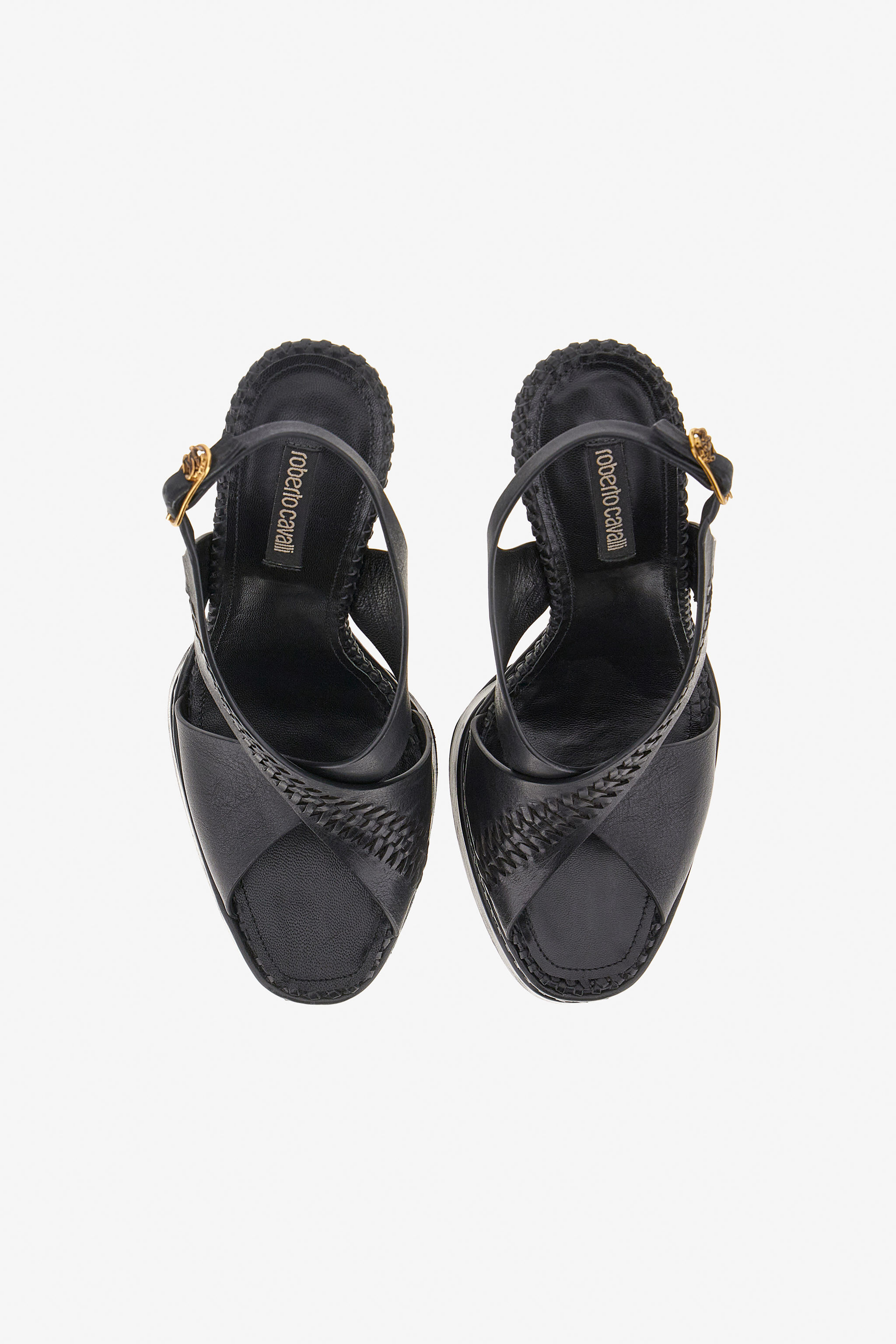 RC Sandali con platform Nero SWS007-PZ899