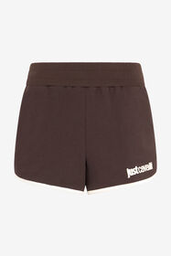 JC Brown Shorts With Logo 772 + 004 OFF WHITE WFT167-WF544