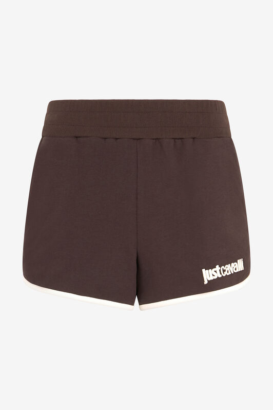 JC Brown Shorts With Logo 772 + 004 OFF WHITE WFT167-WF544