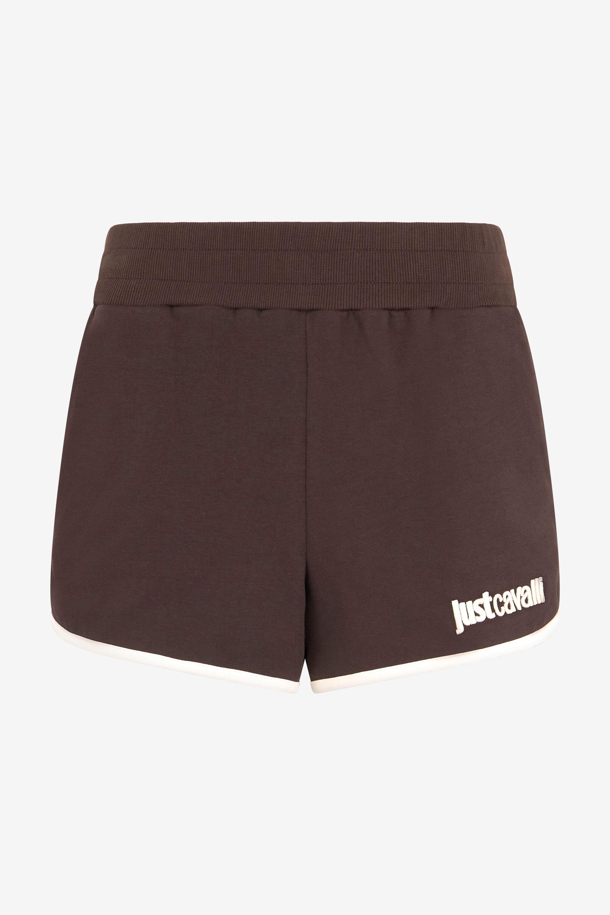 JC Brown Shorts With Logo 772 + 004 OFF WHITE WFT167-WF544