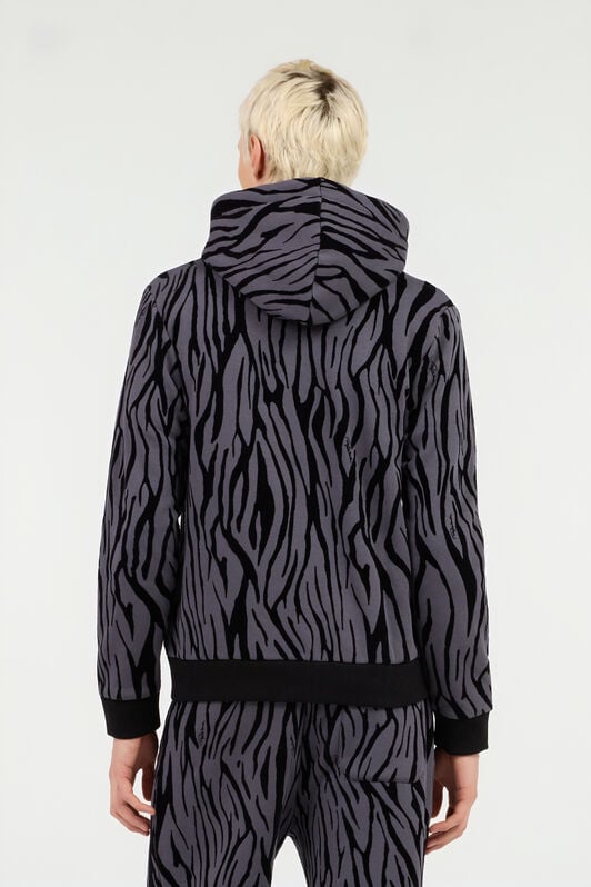 RC Felpa con Stampa Zebra RC Felpa con Stampa Zebra BLACK ROT66C-5OS30