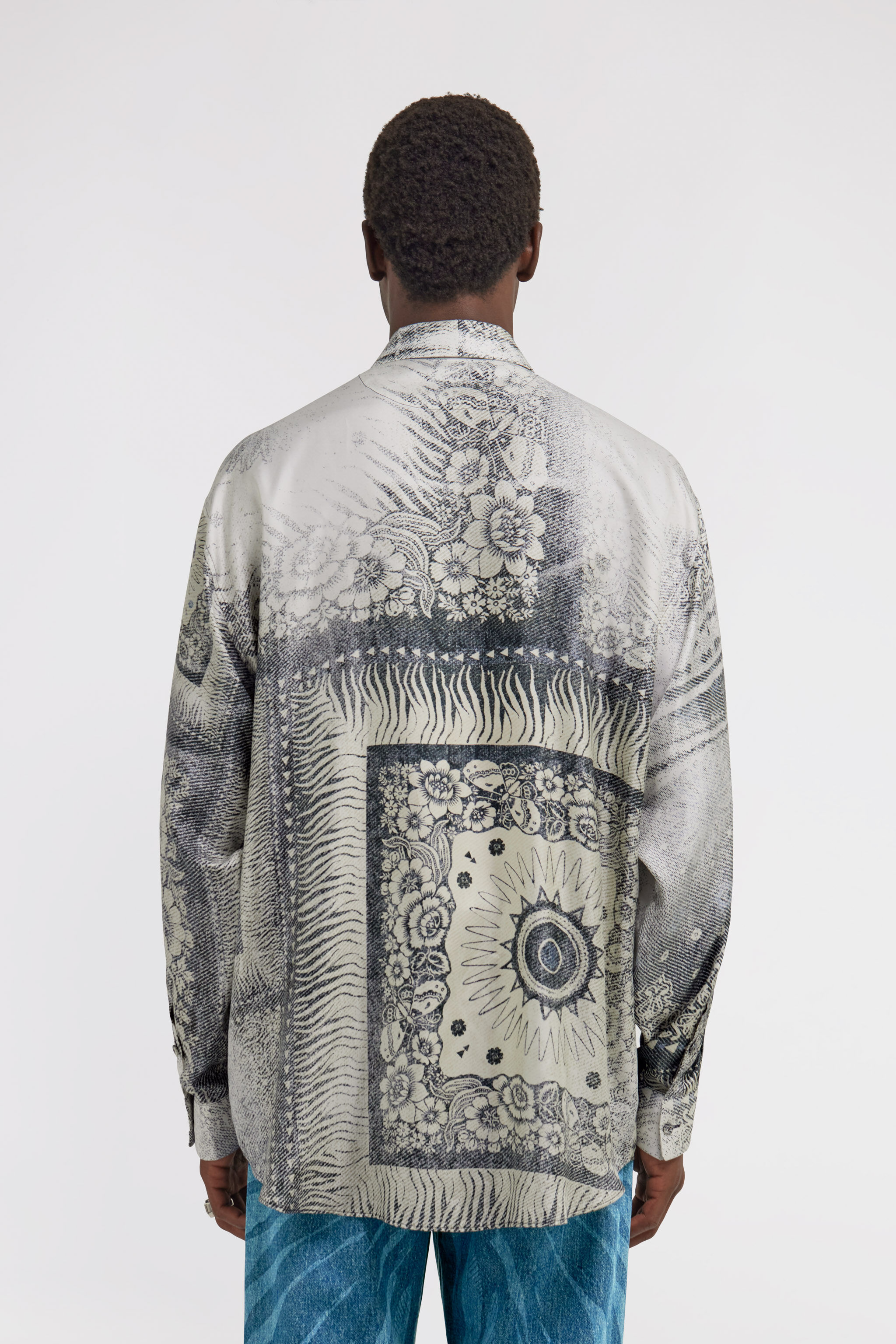 RC Bandana Print Shirt Blue TRT722-4QN11
