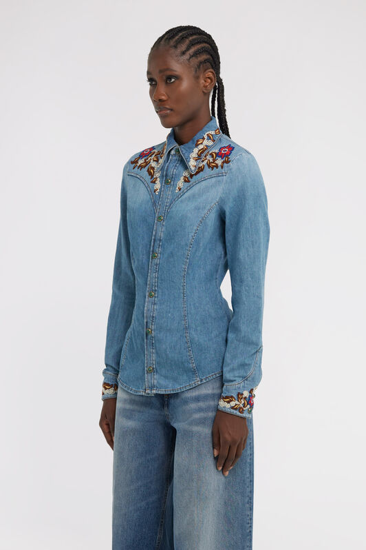 RC Jeans Blouse Blau TKJ705-VT001