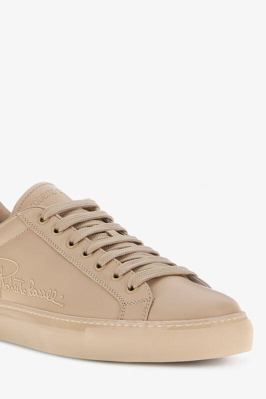 RC RC logo Sneakers Light Brown SRS038-PZ015