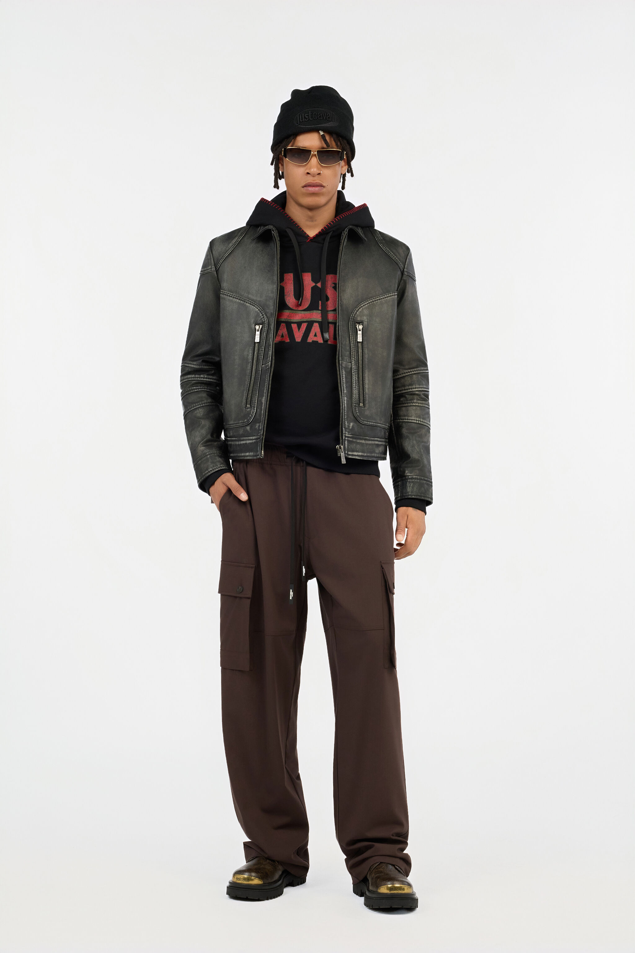 JC Brown Trousers BRUNETTE VFT014-VF014