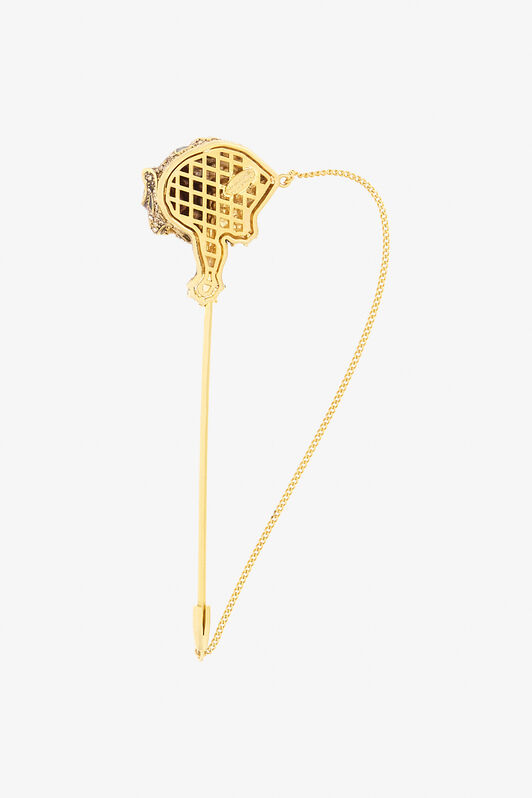 RC Roar Brooch Gold TKG021-AM061