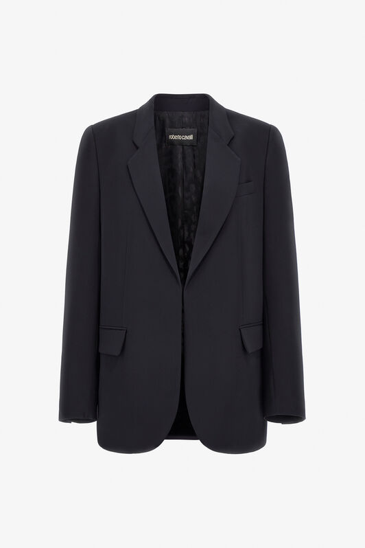 RC Chaqueta Negra de Cierre Sencillo Negro SWT402-HR005