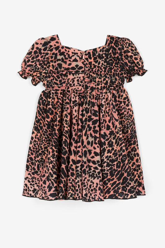 JU Leopard-Print Dress JU Leopard-Print Dress Pink OJT113-HD000
