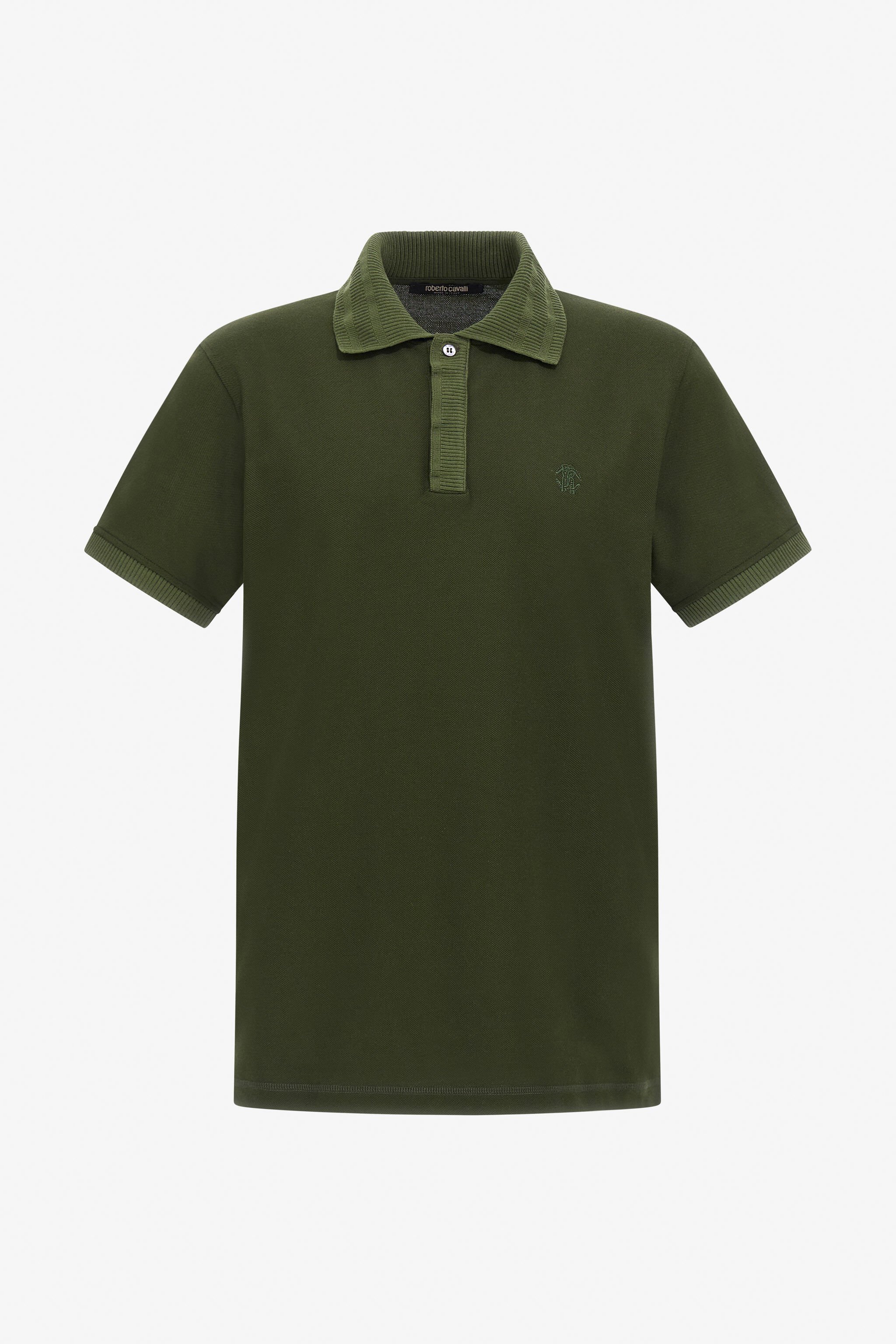 RC RC logo Polo Verde oscuro SRT64B-KB002