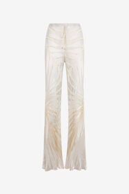 RC Pantalon Avec Imprimé Ray Dévoré WHITE XKT201-FXI15