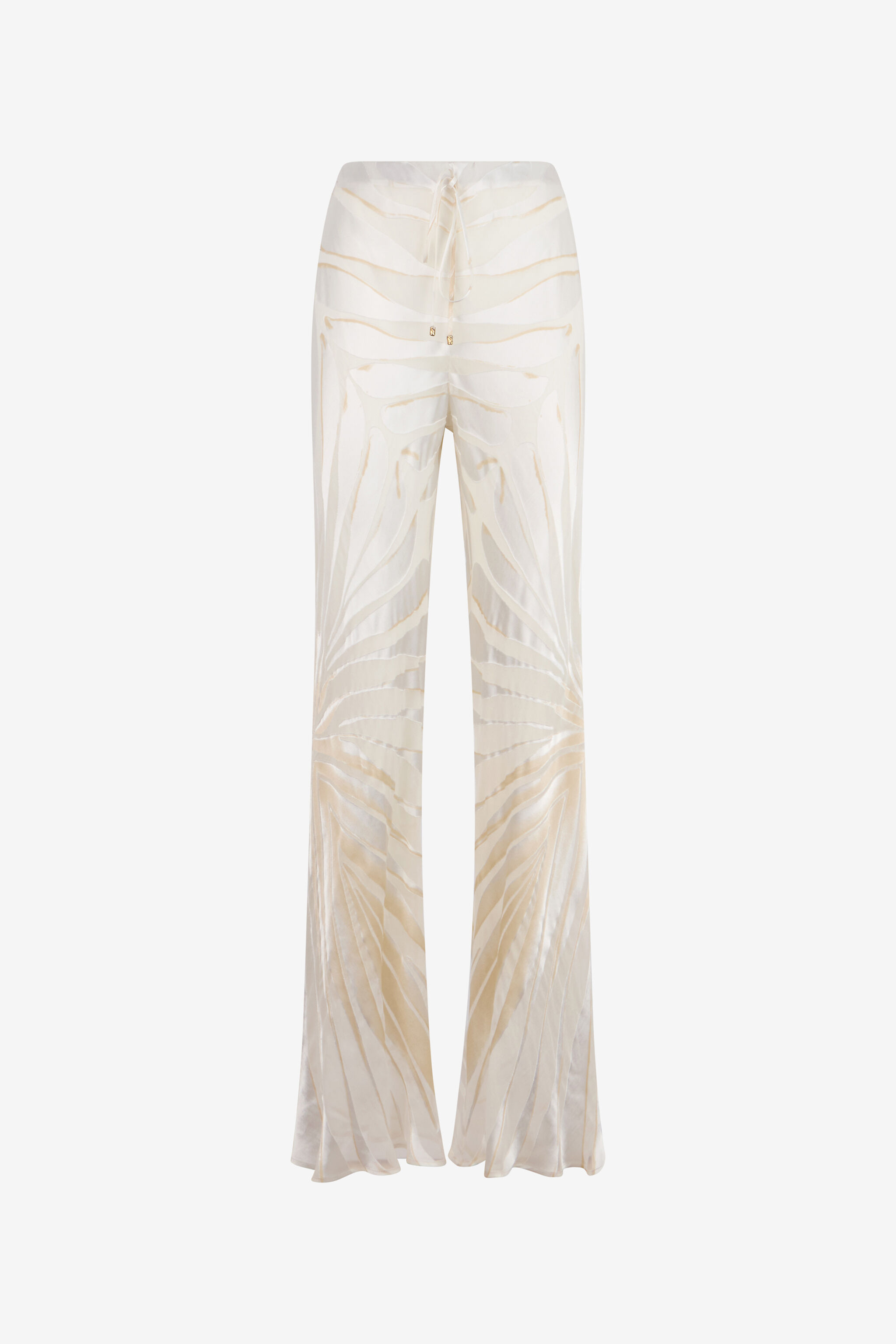 RC Pantalon Avec Imprimé Ray Dévoré WHITE XKT201-FXI15