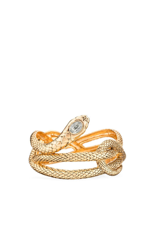 HO Crystal-Embellished Snake Decoration VARIANTE UNICA EWLBBB-IBAAF