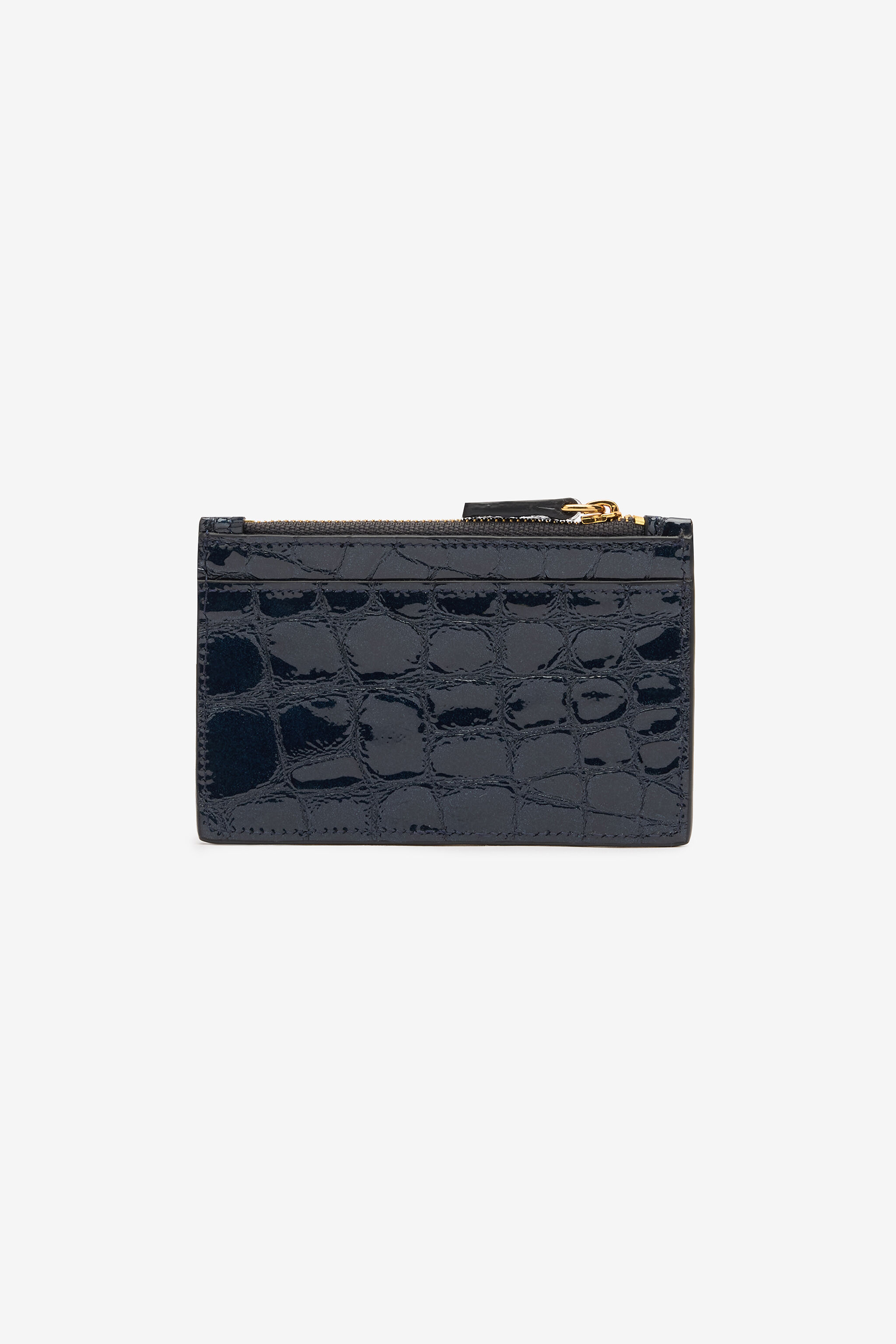RC Coin Purse With Crocodile Print Dark blue TKA005-PZE01