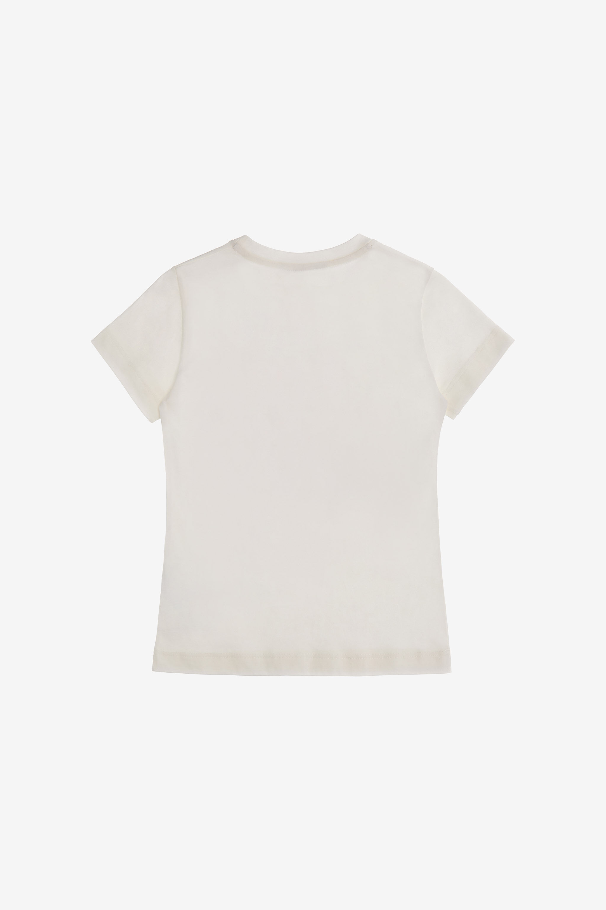 JU T-shirt with Logo and print White SJT626-JD001