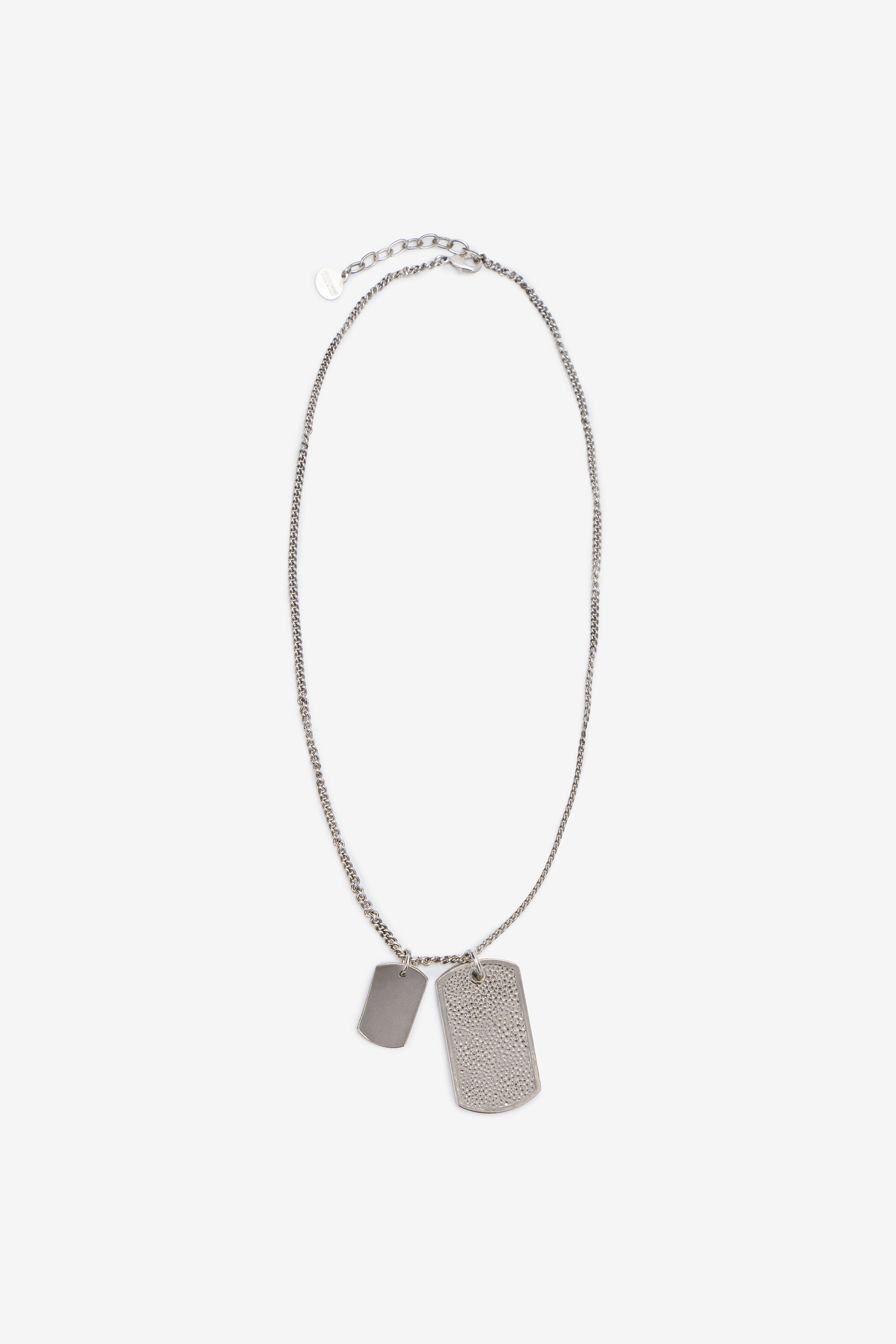 RC Collana Con Catenina E Doppio Ciondolo Argento VRG005-AM007