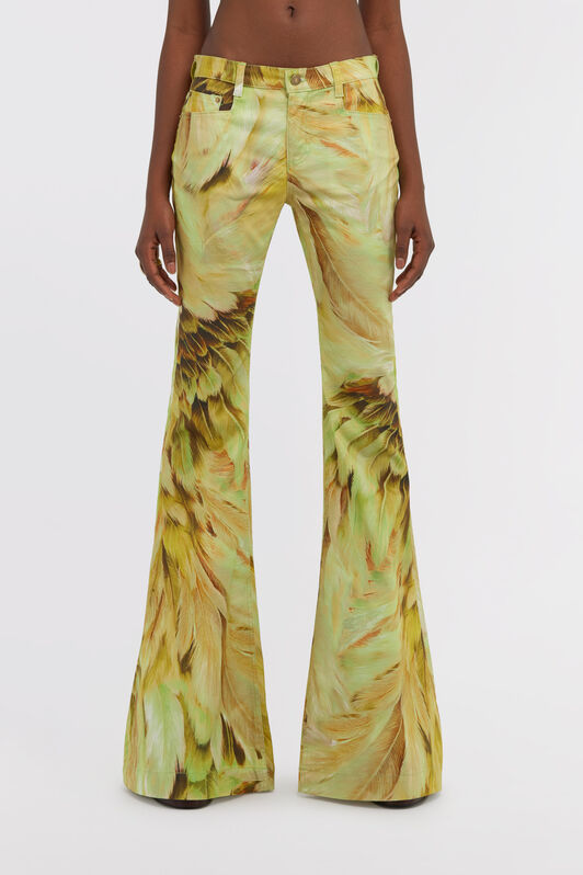 RC Plumage print denim Hellgrün SWJ205-DAL71