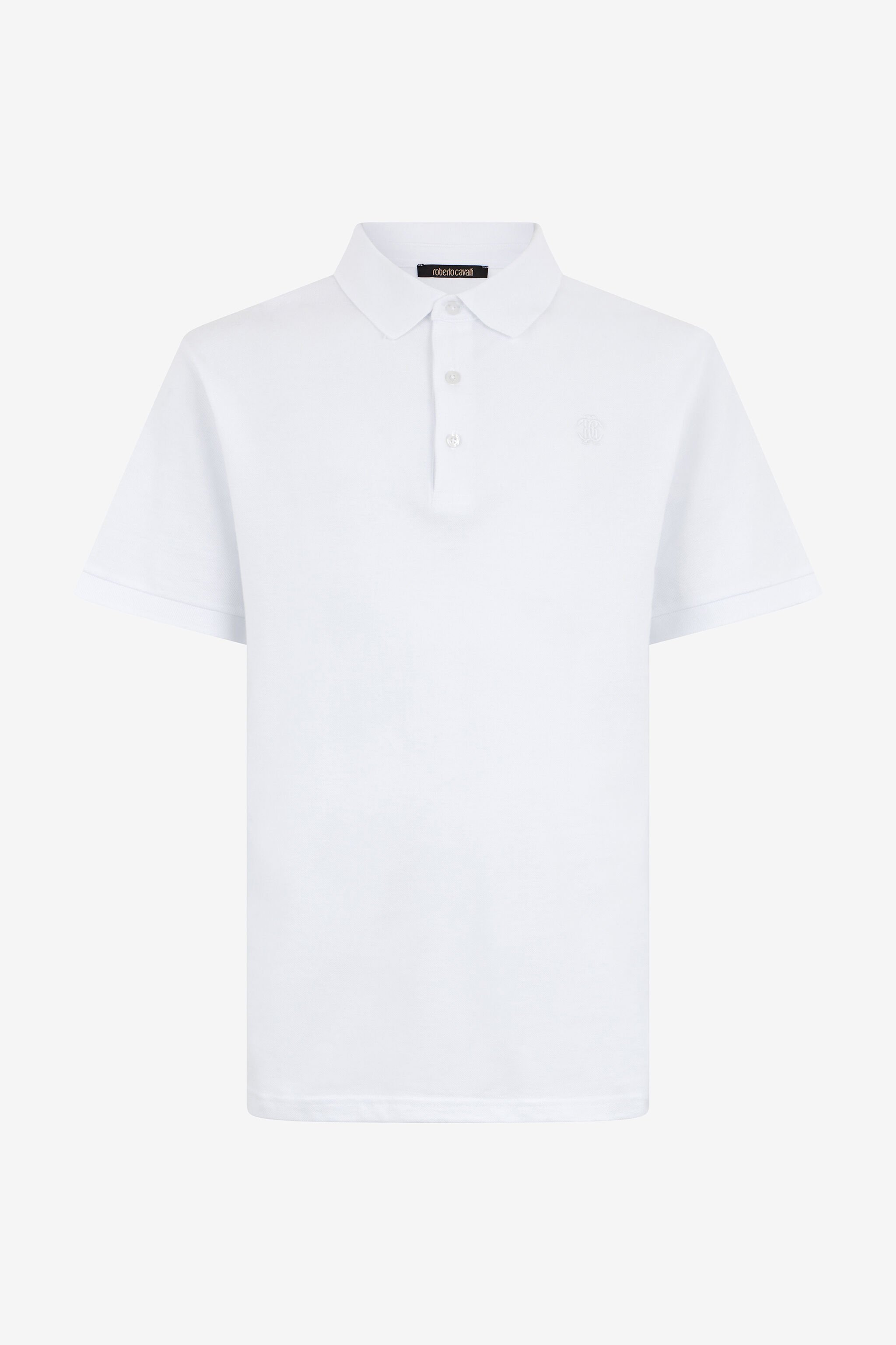 RC Polo Blanco con Monogram RC RC Polo Blanco con Monogram RC WHITE QOT65A-KB001